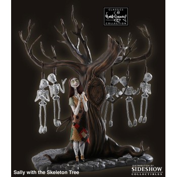 Nightmare Before Christmas Statue Sally with Skeleton Tree Otherworldly Ovation 36 cm
